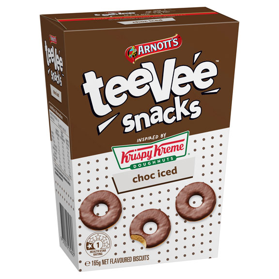 Arnotts TeeVee Snacks Choc Iced 165g 0