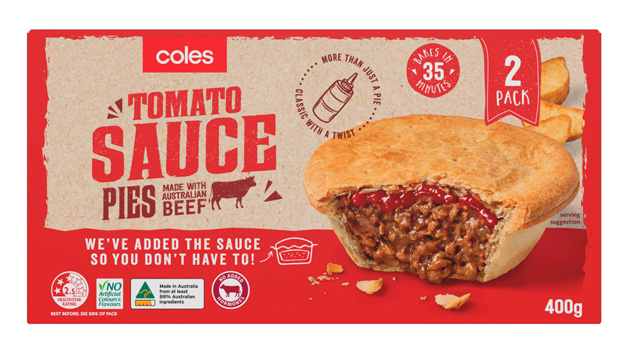 Coles Tomato Sauce Pie