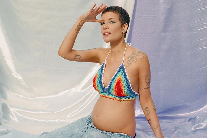 halsey announces pregnancy instagram