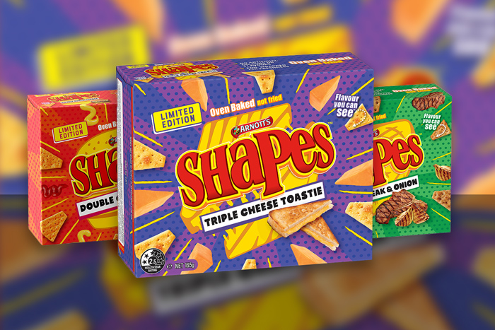 new shapes flavours