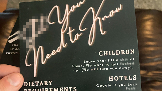 rude wedding invite ScaredNapkin header