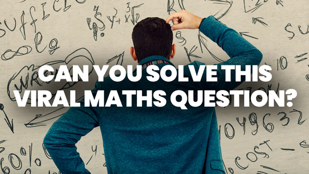 viral maths question header