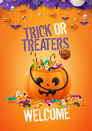 th Halloween Poster Welcome