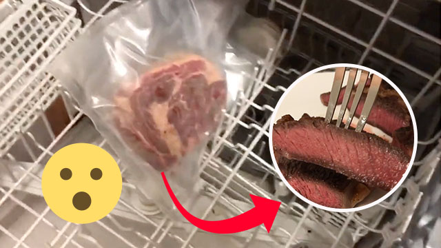steak dishwasher