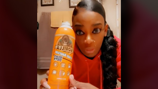 Woman Used Gorilla Glue Spray Instead Of Hair Spray, Here Is What