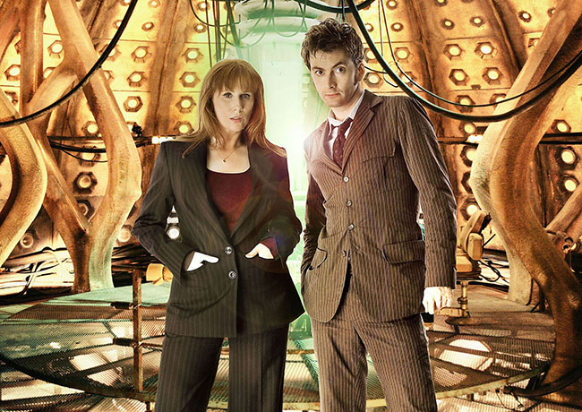 DOCTOR WHO [BR 2008] CATHERINE TATE as Donna, DAVID TENNANT as The Doctor. Episode 1  DOCTOR WHO [BR 2008]  CATHERINE TATE as Donna, DAVID TENNANT as The Doctor. Episode 1     Date: 2008