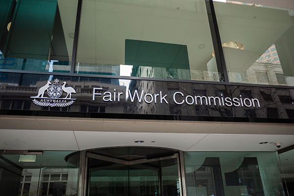 fair work commission shutterstock 1417088552 600x400