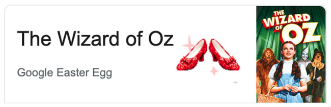 googletricks wizardofoz