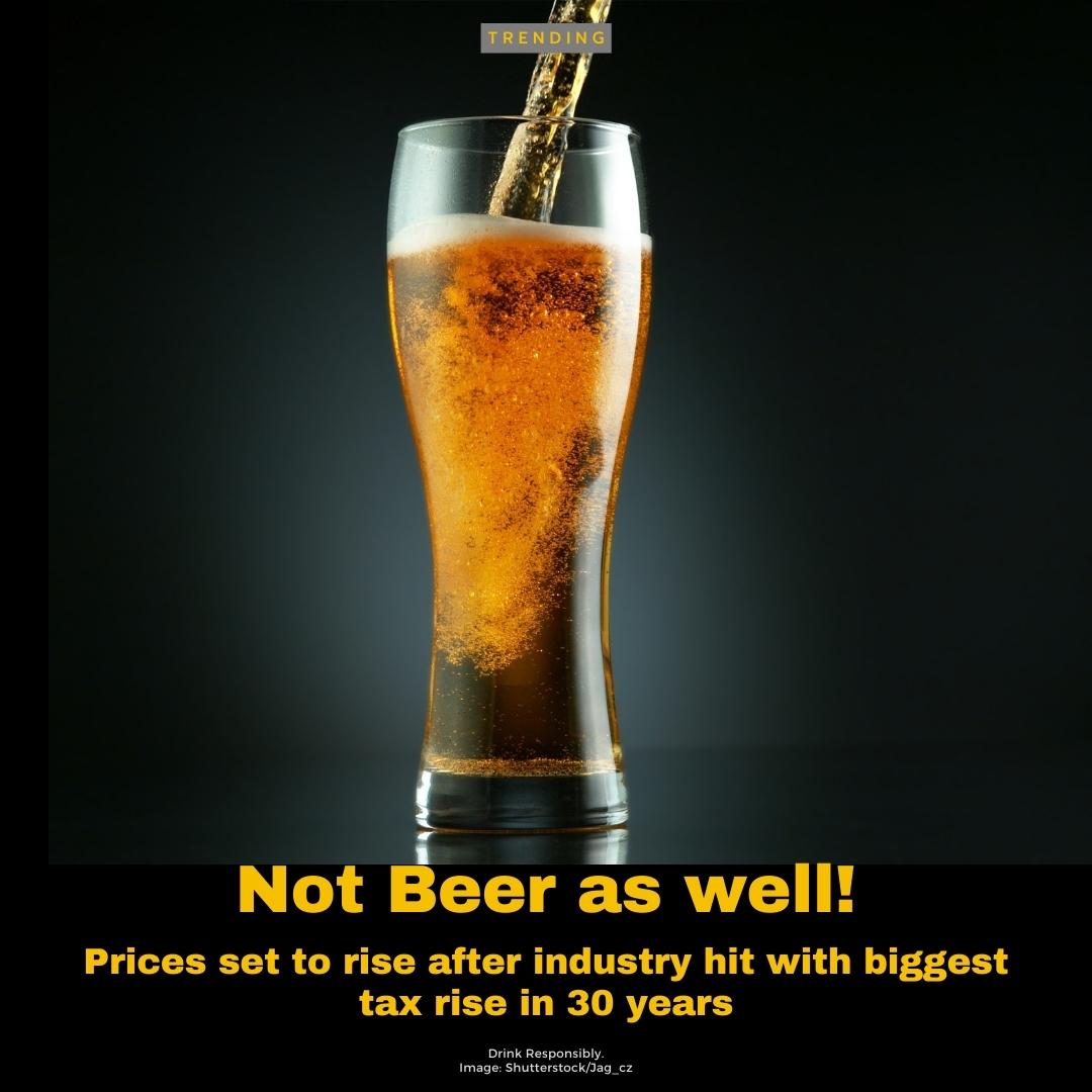 August 2022 Beer price rise